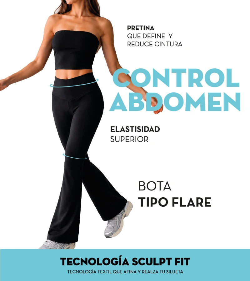 legging tipo flare-04 Legging Balance - Imagen 1