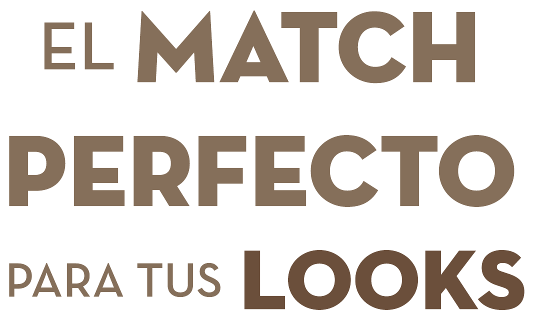 El match perfecto para tus looks